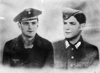 Hans Fürbringer mit seinem Bruder