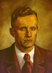 Dieses Portraitbild in Öl von Karl Weise, ließ die Familie wahrscheinlich posthum anfertigen.
