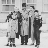 Familie Langerwisch Anfang der Sechziger Jahre