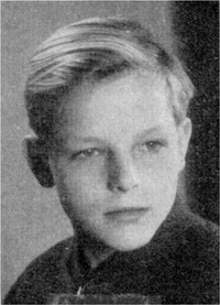 Childhoud picture of Werner Rick